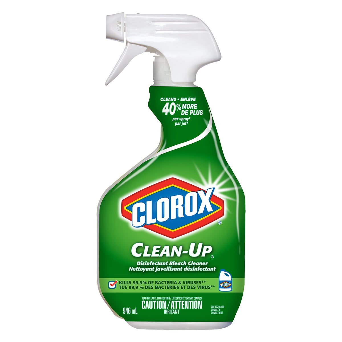 Ingredients Inside Clorox® CleanUp® Disinfecting Bleach Cleaner 55500014026 The Clorox Company