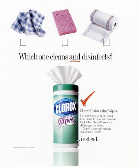 https://www.thecloroxcompany.com/wp-content/uploads/2020/02/Early-Clorox-Disinfecting-Wipes-print-ad-clean-and-didinfect.jpeg