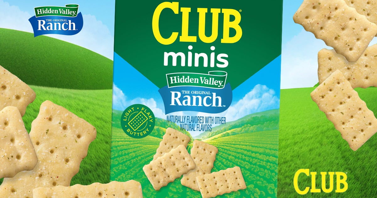 Hidden Valley™ Ranch teams up with Club® Minis | The Clorox Company