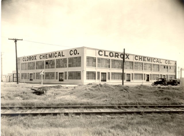 Historical photo of Clorox Oakland Plant