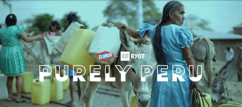 Clorox Safe Water project 360 video